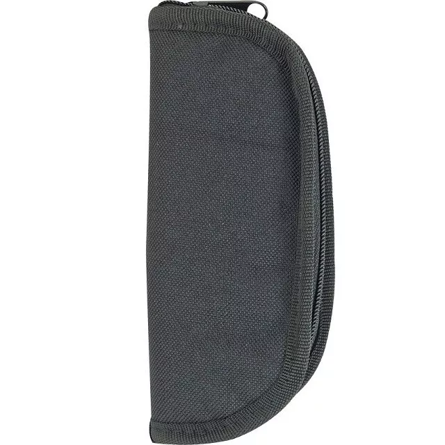 Carry All AC118 7" Knife Case Black Heavy Cordura W/ Padded Fleece Lining