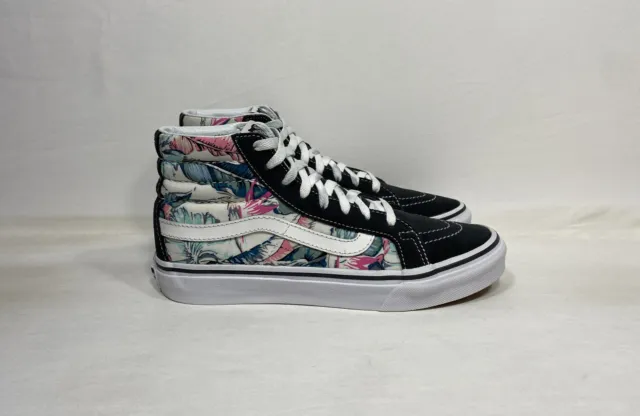Vans SK8-Hi Slim Tropical Floral Skate Shoes Women's Size 7.5 Sneakers