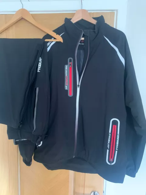 PROQUIP ULTRALITE WIND Water Repellent Golf SS Jacket BLUE OR