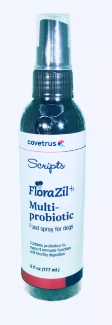 Florazil + Multi-Probiotic Food Spray for Dogs (6 oz)