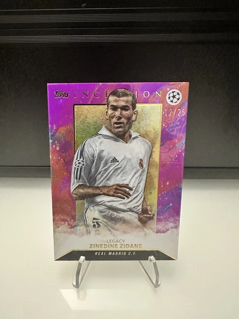 Venta Cromo de Zidane ADN LaLiga Real Madrid Liga Este 2021 22 Panini