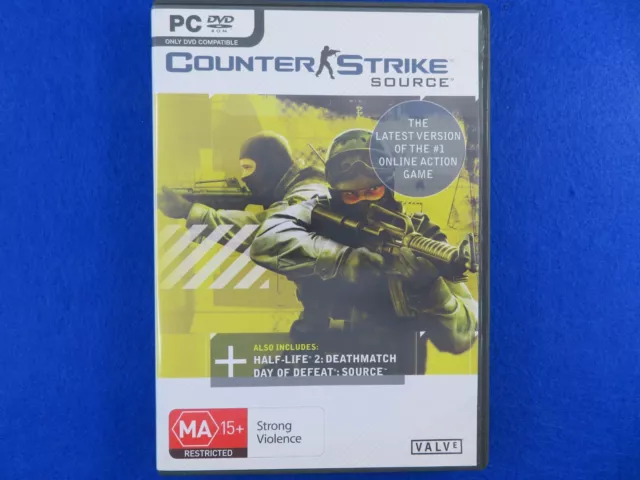 Counter Strike Condition Zero 2-Disc with Manual CD-ROM For PC incl. HL2  footage