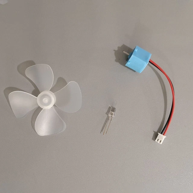 Generatore turbine eoliche micro studenti diodo fai da te fatto a mano