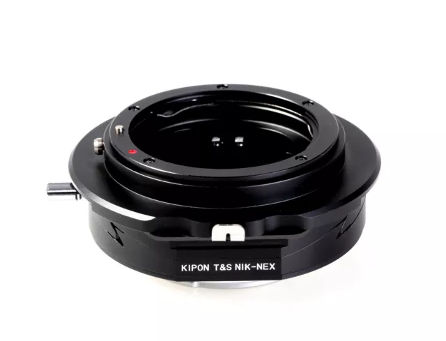 Adaptador de inclinación y desplazamiento KIPON para lente de montaje Nikon F a cámara de montaje Sony E NEX