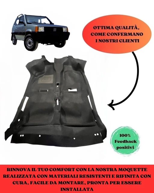 Tappetino Baule Per Fiat Panda I Serie (1980-2003) - Protezione Personalizzata ESSE2EMME - Foto 3