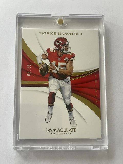 Carte Patrick Mahomes II Refractor 1/1 - Super Bowl MVP Chiefs - 2023 Panini - Comme Neuve