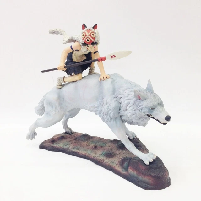 STUDIO GHIBLI PRINCESS Mononoke Sun Inugami Figure Memorial Collection ...