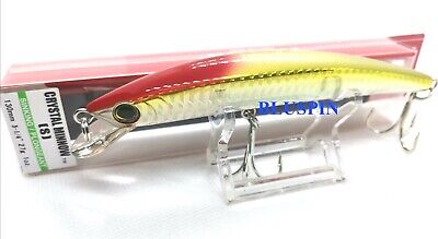 F11-C5 Best YO-ZURI CRYSTAL  MINNOW 130 FISH THE BEST SINKING 130mm 27g  COLOR 