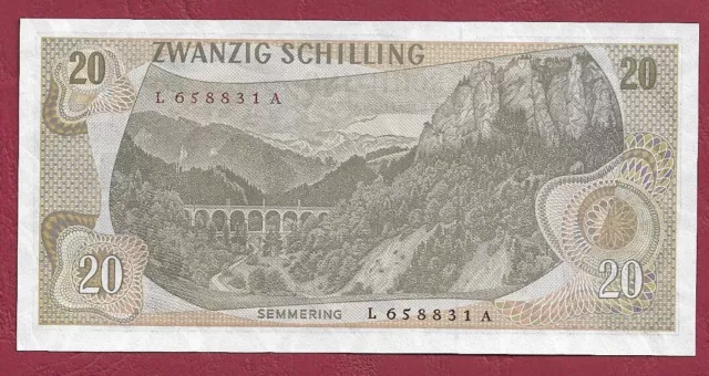 Österreich/Austria 20 Schilling 1967 P-142 UNC 2