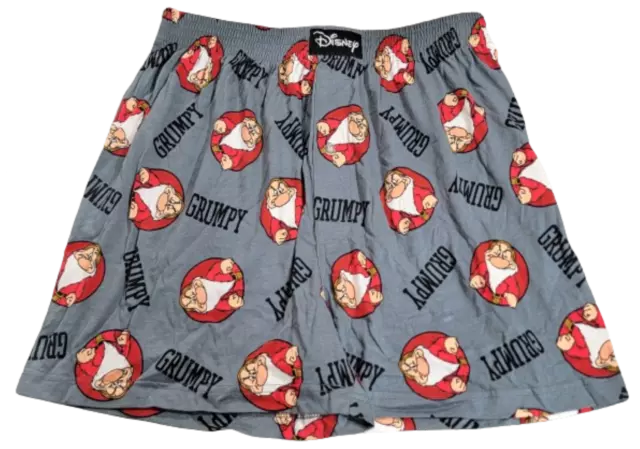 Official Disney Grumpy Dwarf Snow White Sleepwear Lounge Pants! (M, 2XL, XXL)