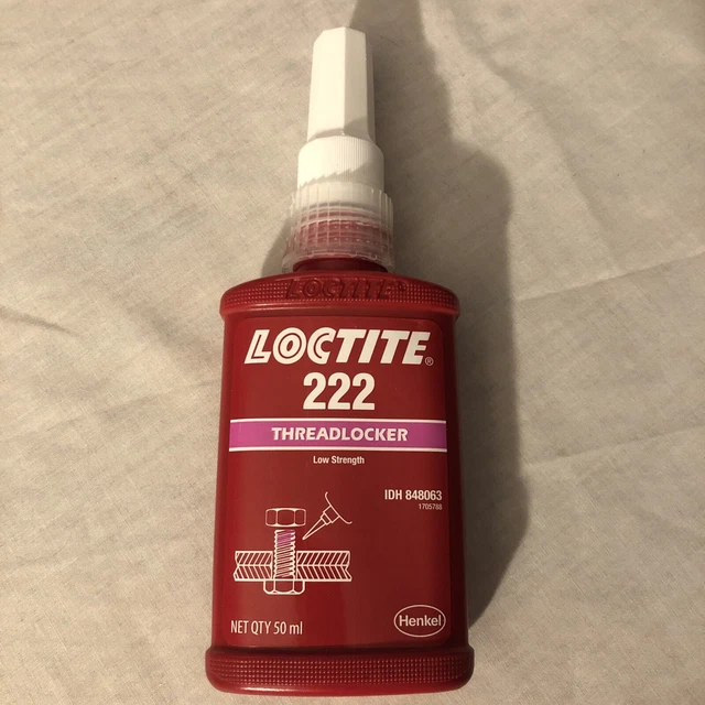 LOCTITE 222 LOW Strength Threadlocker 50ml 14.95 PicClick
