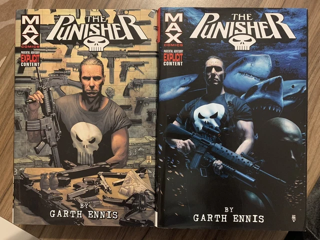 Punisher Max by Garth Ennis Omnibus Vol. 1 & 2 Hardcover (Marvel, 2018)