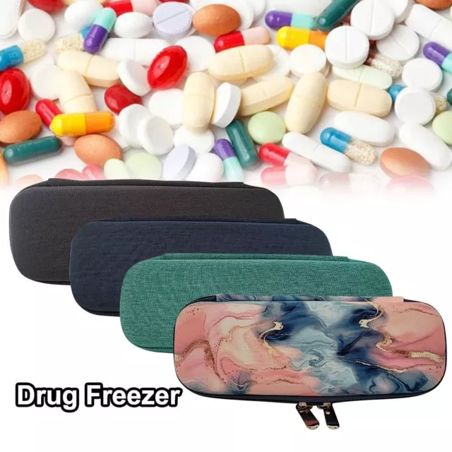 Cooler Insulin Cooling Bag Travel Refrigerator Bag Medicine Diabetes Supplies