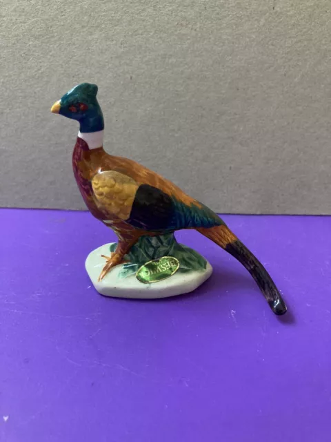 Beswick Pheasant Bird with curved tail Figure,Ornament,Original label
