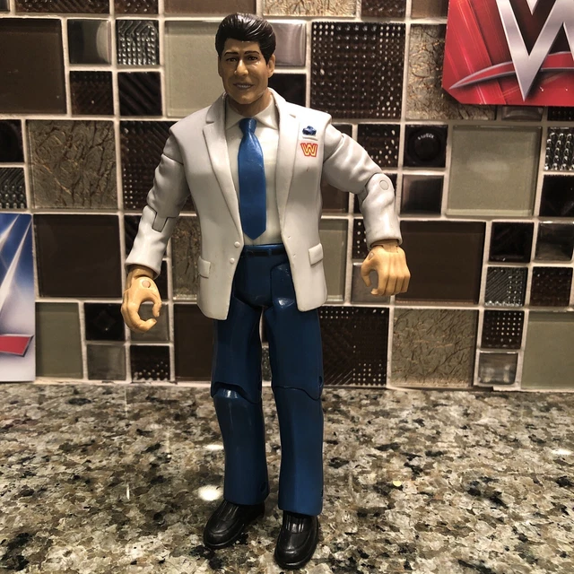 WWE VINCE MR Mcmahon Jakks Wrestling Action Figure Classic Superstars