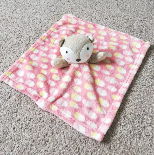 Jainco Deer Fox Baby Comforter Pink Blanket Soother Doudou Soft plush toy