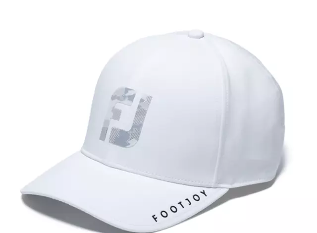 Footjoy JAPAN Tour Model Golf Cap 2024 FH24ACLC Water-repellent White