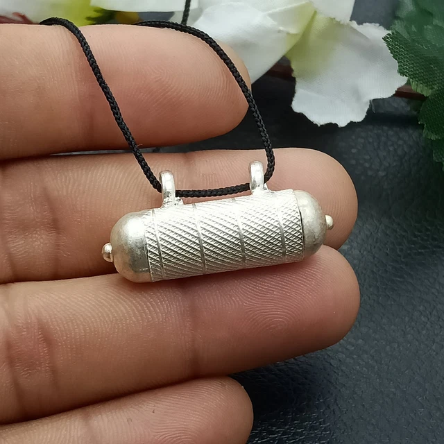 Pure silver taweez locket 2025
