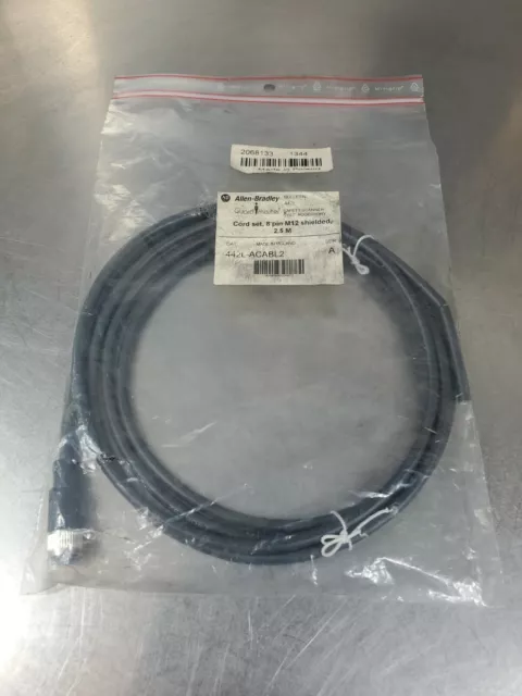 Allen Bradley 442L-Acabl2 Guard Master Safety Scanner Cord Ser. A             5D