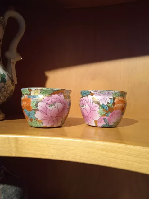 vasi cinesi piccoli, coppia vasetti, vasi decorativi, vasi piante grasse