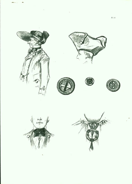 Gravure Ancienne Alsace – Costumes Et Coiffes Par Paul Kauffmann – 1970 – Beau Papier