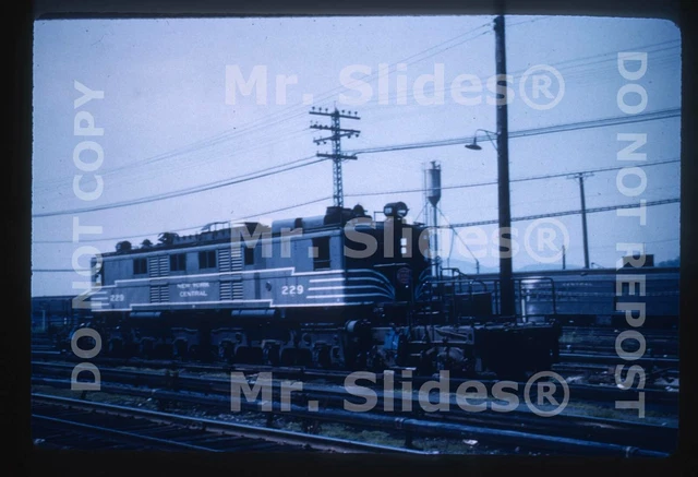 Duplicate Slide NYC New York Central Lightning Stripe Ex CUT Electric 229