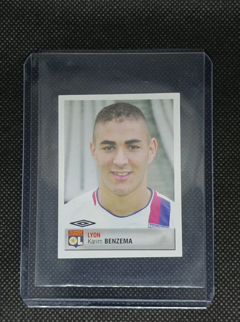 Panini Karim Benzema Rookie Foot RC 2006-07 Sticker Fussball (Neu (gemäss Beschreibung)) in