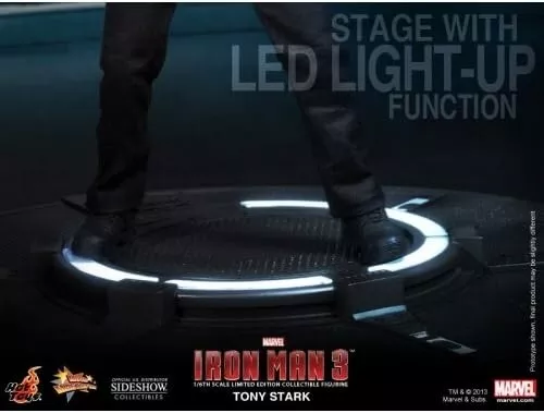 HOT TOYS IRON Man 3 Tony Stark Workshop Armor Testing Ver 1/6 Scale ...