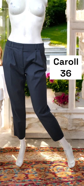 Pantalon Homme Neuf En Laine Taille 40 Marque Saint Hilaire - Gris, étiqueté 169€ - Élégant Et Classique