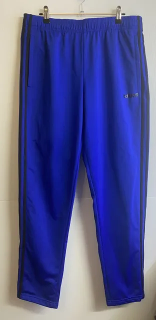 Adidas Vintage blue and Black track pants Size  L