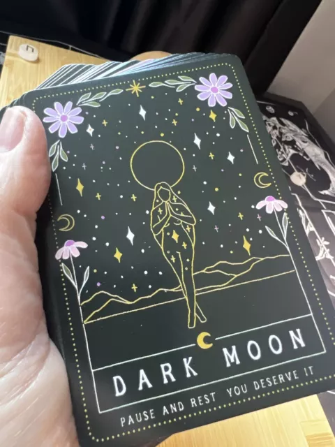 Moon Witch Oracle Cards Tarot Deck Divination Fate Beginner Fortune Telling