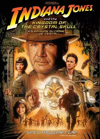 Indiana Jones and the Kingdom of the Crystal Skull (DVD, 2008)