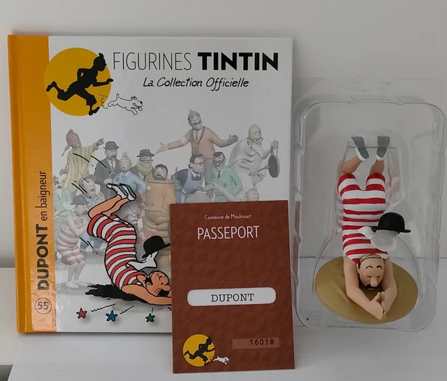 FIGURINE TINTIN COLLECTION officielle n° 22 Tintin en kilt Emballage d