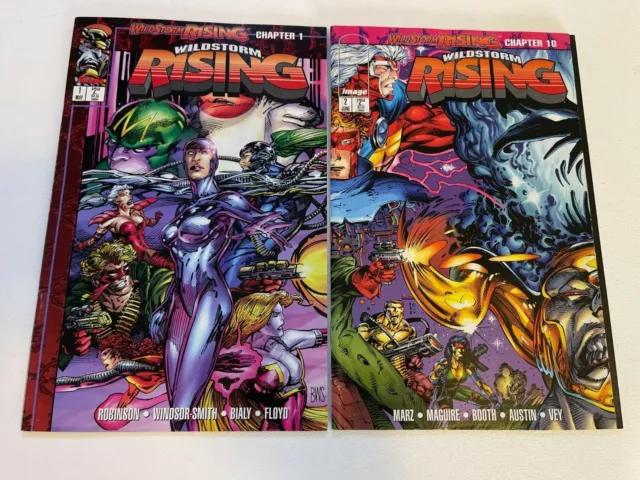 Wildstorm Rising #1-2 (Wildstorm/Wildcats/1221349) Complete Set Lot Of 2