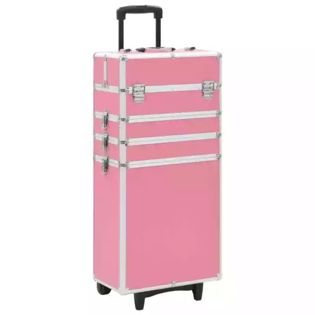 Chariot de maquillage Aluminium Rose