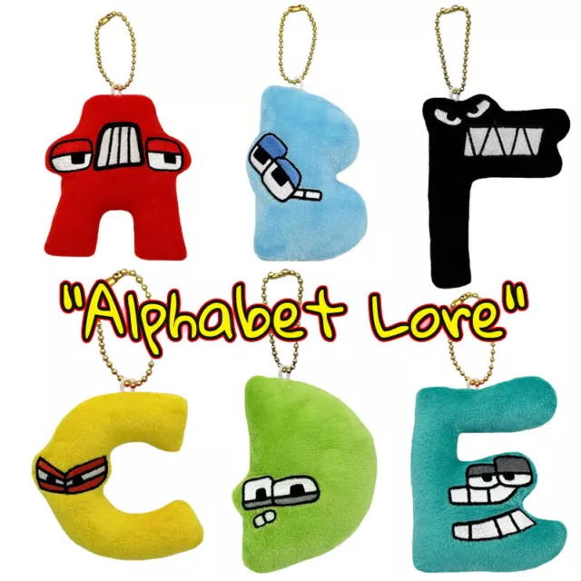 Alphabet Lore Keychain Toys - Alphabet Lore Pendant - Funny Keychain -  LETTER D