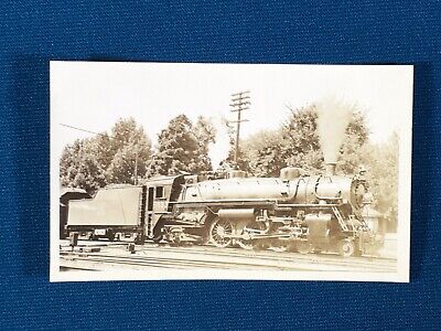 Grand Trunk Western Railroad Train Engine Locomotive No. 5633 Antique Photo