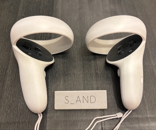 GENUINE OEM OCULUS Quest 2 Left + Right Controllers PAIR Working