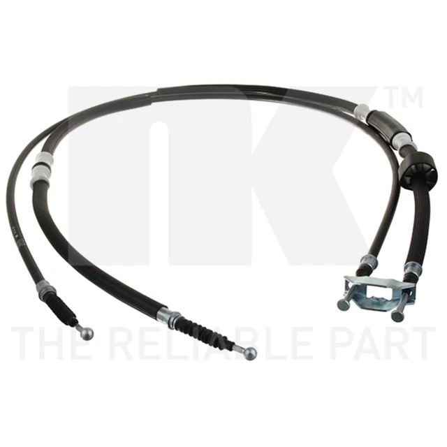 Cavo Freno A Mano NK 9025169 – Compatibile Con Ford Focus II, C-MAX 1.6 TDCi, 1.8 TDCi, Lunghezza 1816/1860 Mm