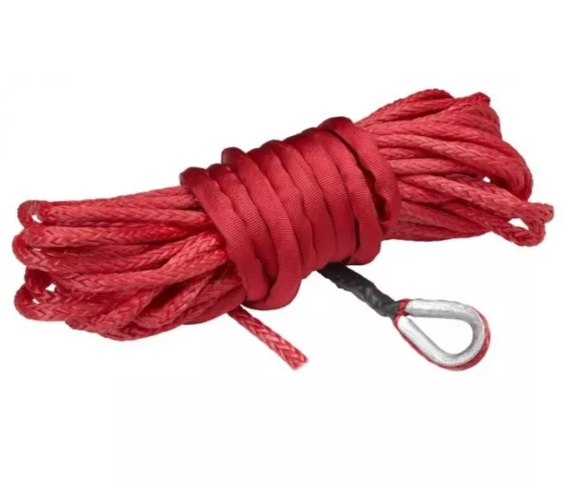 Moose Utility Seilwindenseil Synthetik rot Seilwinde Seil Superwinch Warn Quad