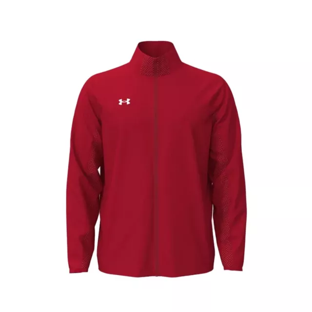 Under Armour Squad 3.0 Warmup Full Zip Jacket RED SM