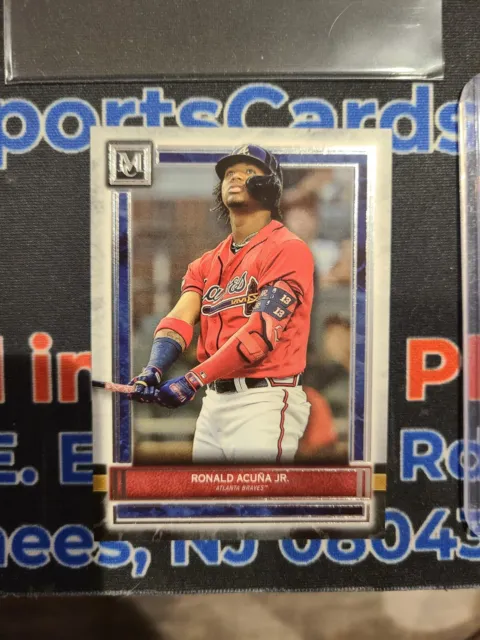 2020 TOPPS MUSEUM Collection Ronald Acuna Jr. #55 Atlanta Braves 
