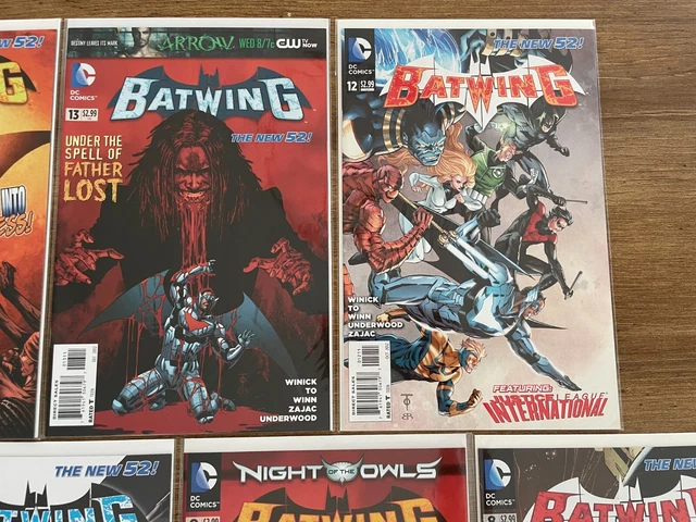 Lot Of 7 Batwing DC Comic Books # 8 9 10 11 12 13 14 NM Batman Gotham Joker J940 4