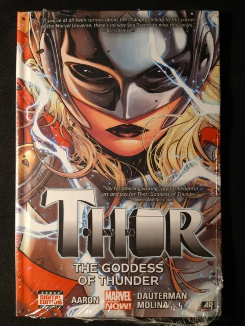Thor Vol 1: The Goddess of Thunder (Marvel Comics Hardcover) Aaron, Jason