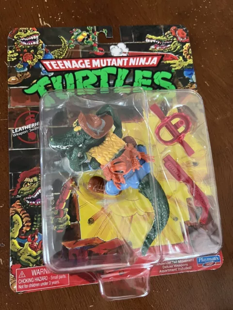 TEENAGE MUTANT NINJA Turtles Leatherhead Classic Retro Playmates Toys ...
