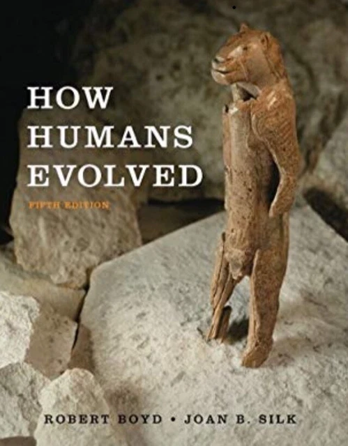 HOW HUMANS EVOLVED by Robert Boyd &amp; Joan B. Silk textbook $15.00 - PicClick CA