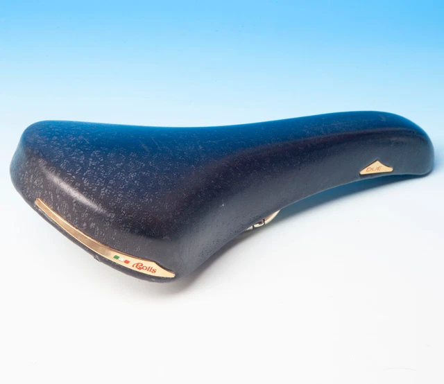 Selle San Marco Rolls Vintage En Cuir – Noir/Brun, Pour Vélo De Route