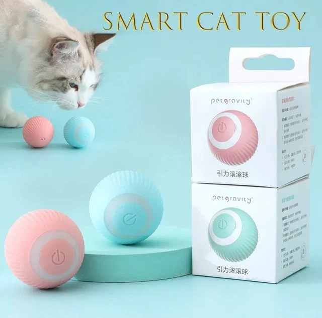 Jouet Interactif Pour Chat Et Animaux - Automatique Intelligent USB Rechargeable