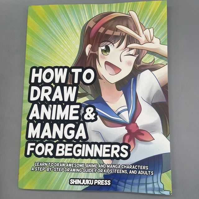 HOW TO DRAW Anime Learn To Draw Anime And Manga Step By Step Anime How to draw anime learn to draw anime and manga step by step anime