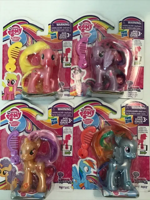 My Little Pony Friendship Is Magic - Explore Equestria Set Of 4 Horses 3” MOC